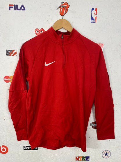 Vintage nike ATHLETIC ZIP UP JUMPER