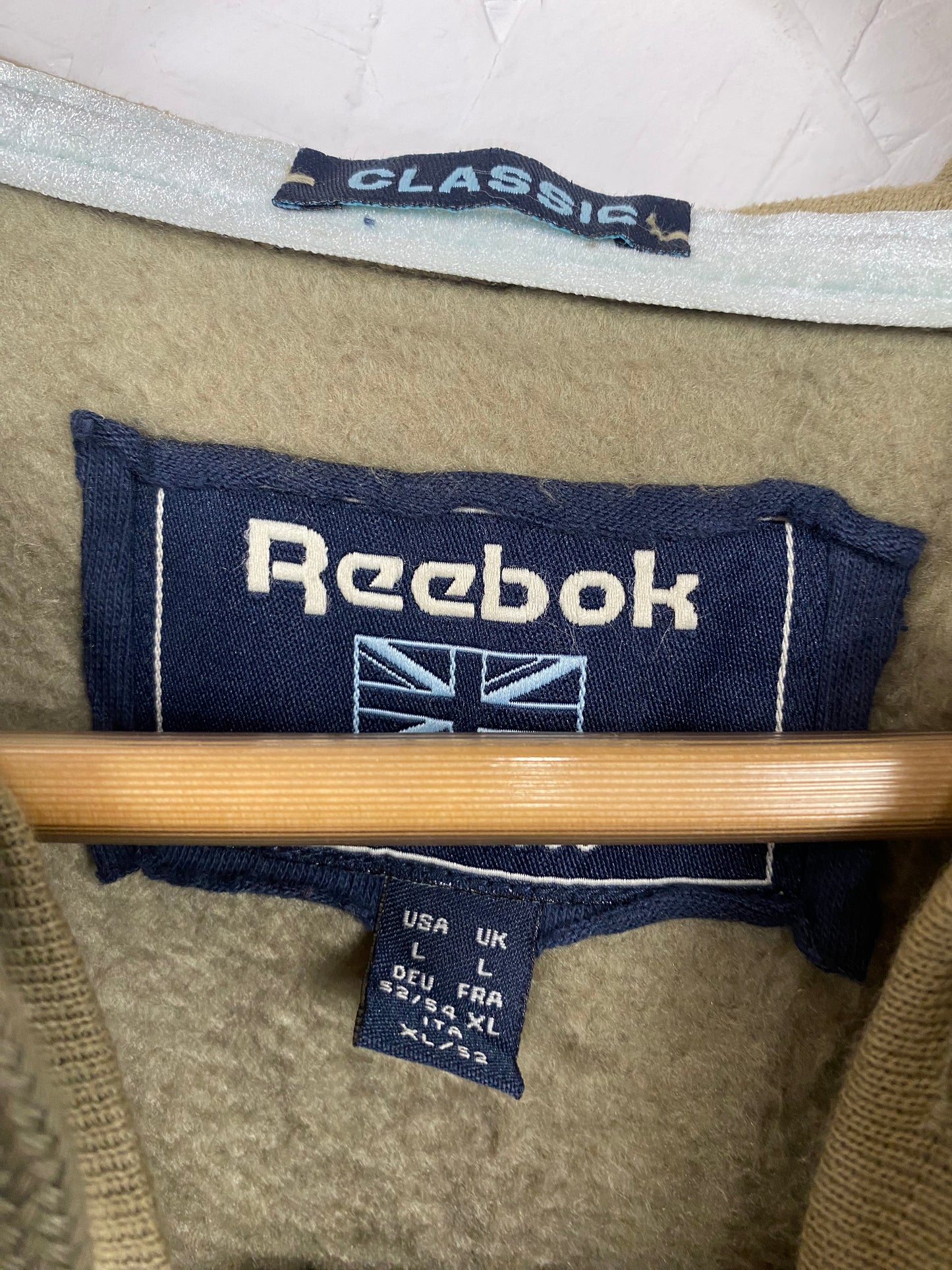 Vintage reebok fleece