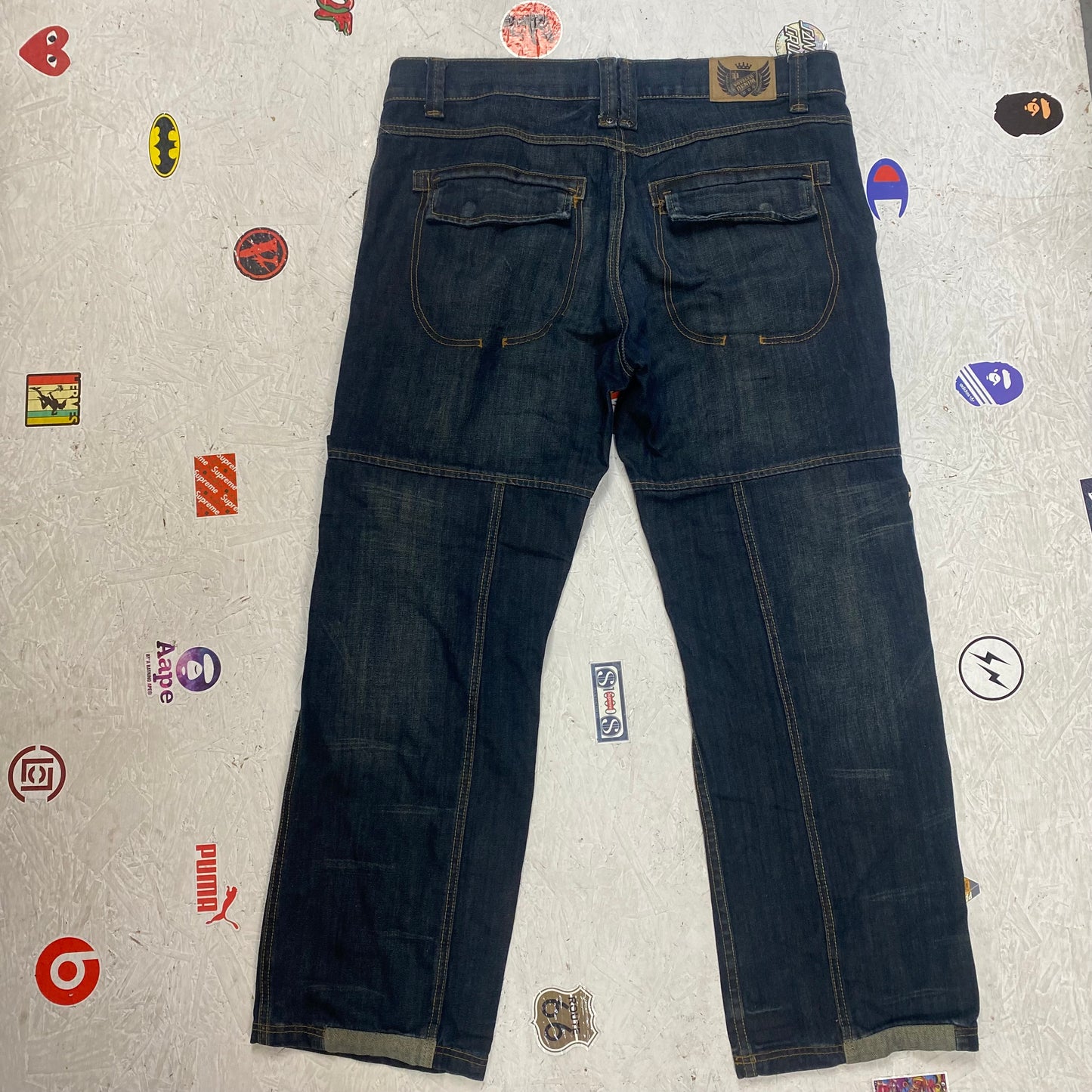 Vintage Voyaged Denim Jeans