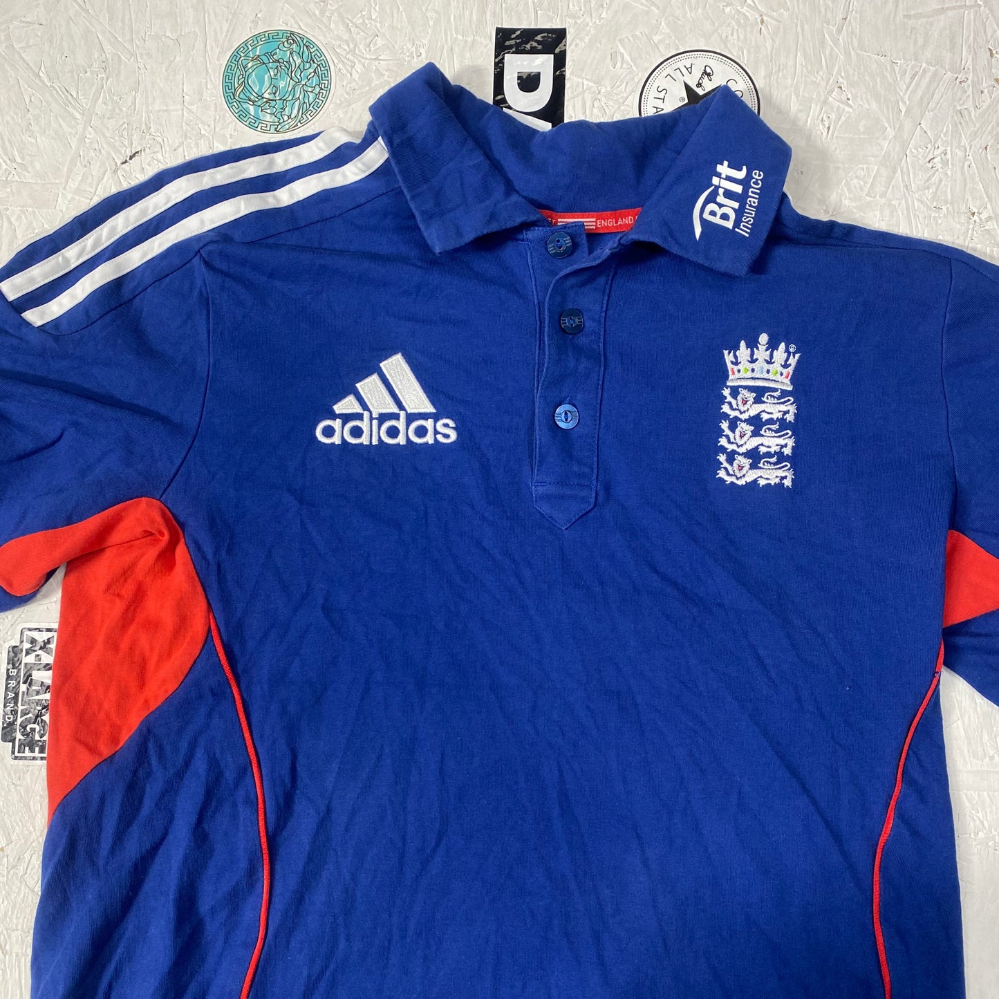 Vintage Adidas England Polo