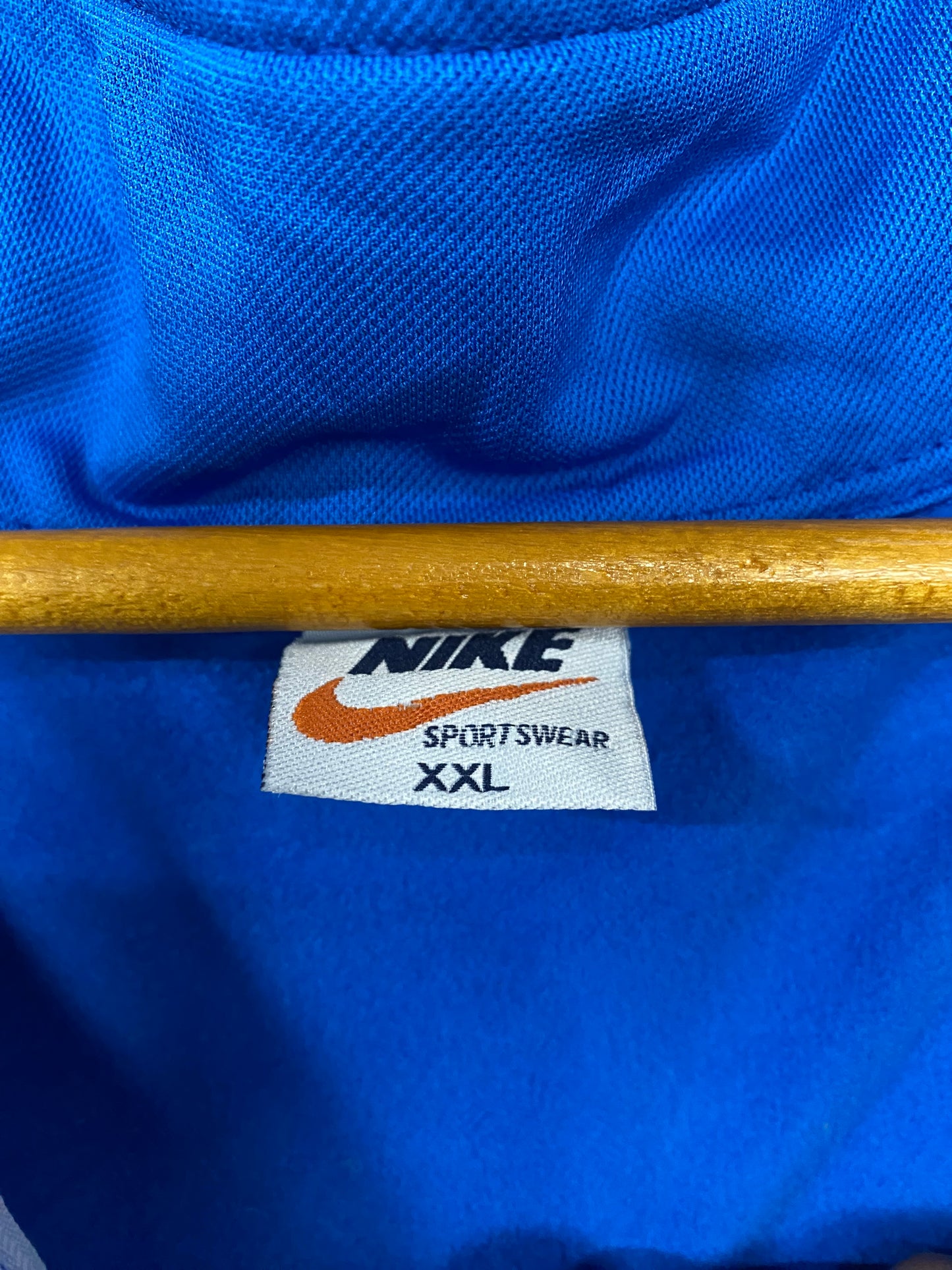 Vintage Nike ATHLETIC ZIP UP JUMPER