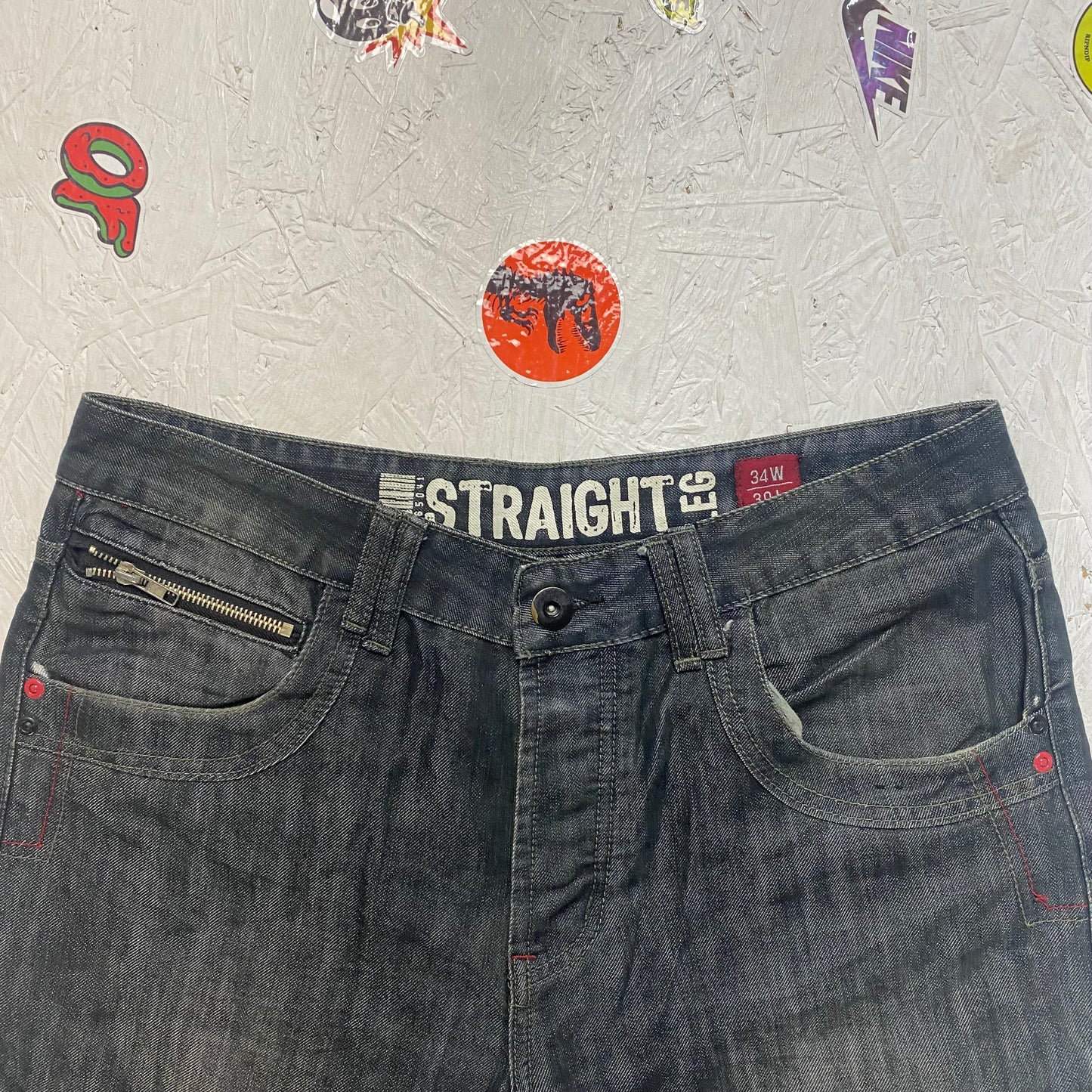 Vintage Straight Leg Jeans