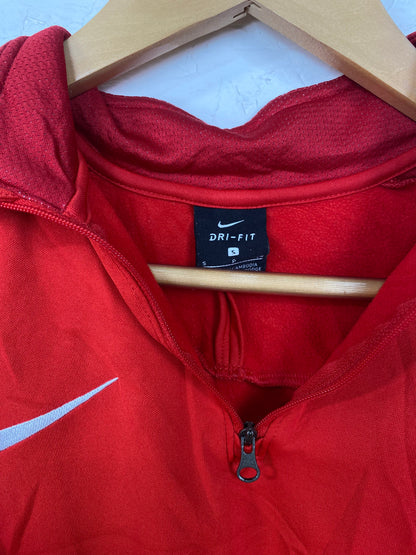 Vintage nike ATHLETIC ZIP UP JUMPER