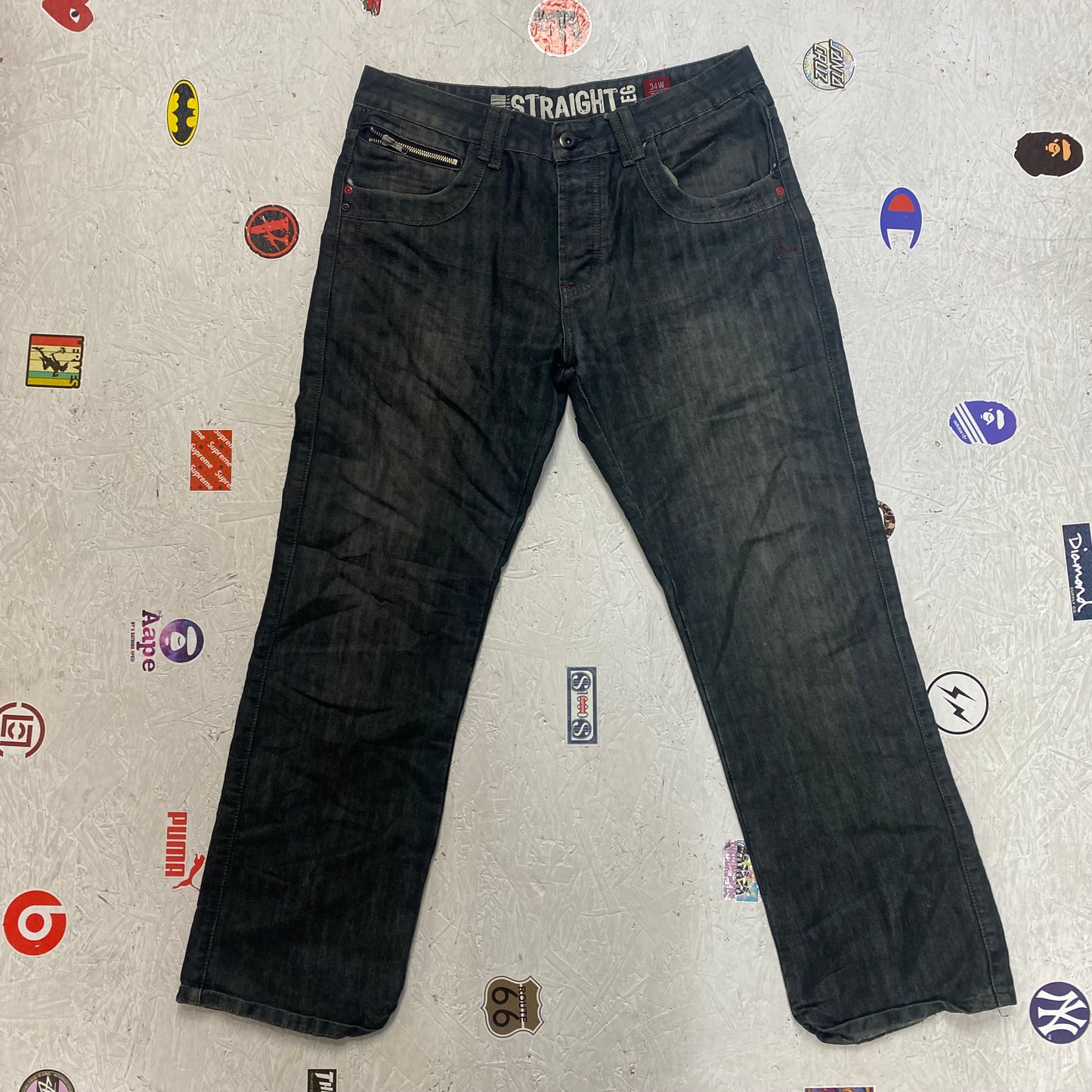 Vintage Straight Leg Jeans