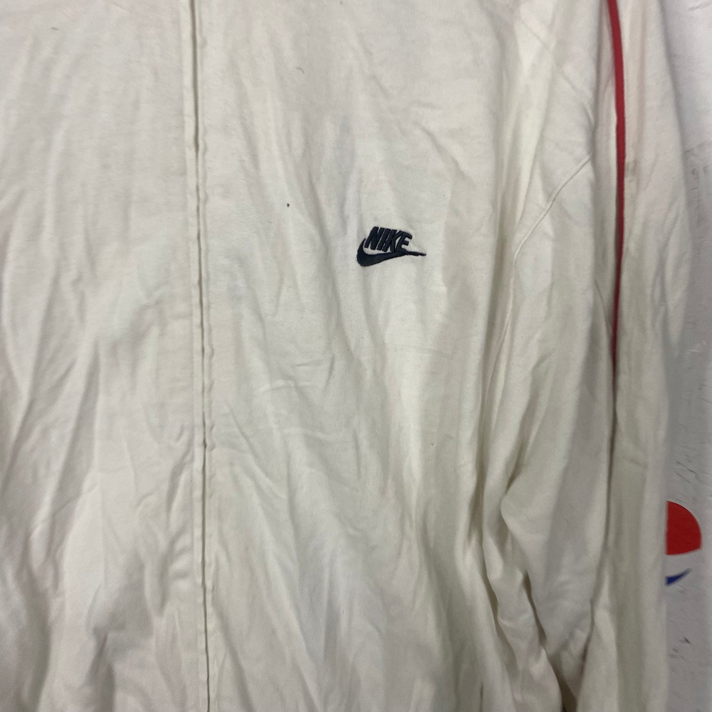 Vintage NIKE ATHLETIC ZIP UP JUMPER